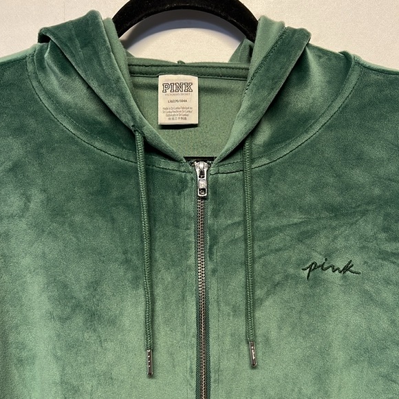 PINK Velour Hoodie (Only) - Picture 2 of 4